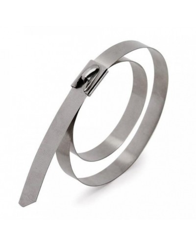 Стяжки кабельные стальные СКС-2 (304) 12*1000 (50 шт/уп) Промрукав (PR08.4917) в Нижнем Тагиле Стяжки-хомуты Pintop.ru