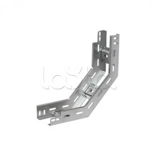 Угол вертикальный внутренний 90 градусов лестничный 400х150 (1,2 мм) Промрукав (PR08.5343)