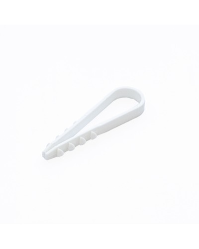 Дюбель-хомут для круглого кабеля d19-25 мм белый (10шт) Промрукав (PR08.6949) в Нижнем Тагиле Крепеж: Дюбели, шурупы, саморезы Pintop.ru