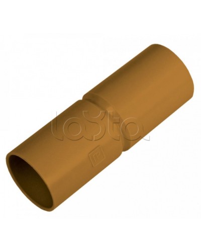 Патрубок-муфта с ограничителем бук д16 (10шт/800шт уп/кор) Промрукав (PR13.0229) в Нижнем Тагиле Повороты, муфты, тройники Pintop.ru