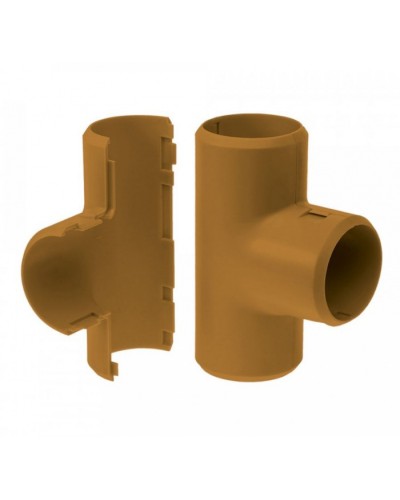 Тройник разборный бук д32 (1шт/200шт уп/кор) Промрукав (PR13.0258) в Нижнем Тагиле Повороты, муфты, тройники Pintop.ru