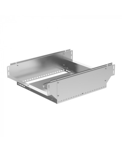 Ответвитель Т-образный вертикальный Стандарт INOX (AISI 304) 500х100 Промрукав (PR16.2735) в Нижнем Тагиле Аксессуары для лотков Pintop.ru