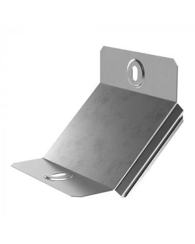 Крышка угла вертикального внутреннего 45 градусов Стандарт INOX (AISI 304) 100 Промрукав (PR16.3164) в Нижнем Тагиле Аксессуары для лотков Pintop.ru