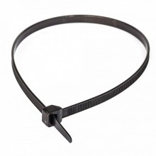 Э-Пласт (PR08.3065) Стяжки нейлоновые 2,5*200 чёрные (100 шт)