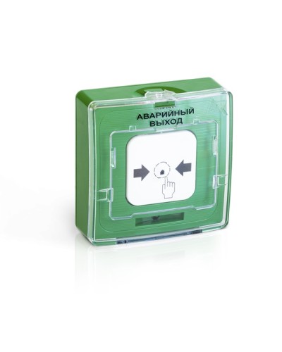 Устройство дистанционного пуска адресное Рубеж УДП 513-11 Аварийный выход (зеленый) прот. R3 в Нижнем Тагиле Адресная система пожарной сигнализации РУБЕЖ Pintop.ru