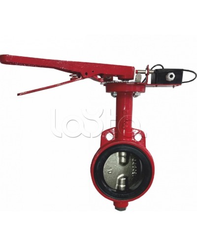 Затвордисковый с ручным приводом с контролем положения УКПЗА Спецавтоматика 3т 150/1,6(Р)-Ф.У3.1-АМК-150v2 в Нижнем Тагиле Затворы дисковые Pintop.ru