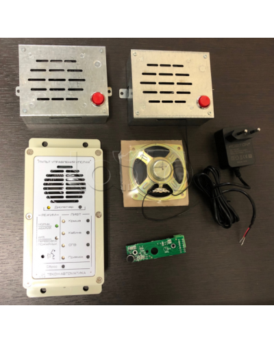 Устройство переговорной связи лифта-М исполнение 1 (УПСЛ-М исп.1) Текон-Автоматика в Нижнем Тагиле Системы оповещения и управления эвакуацией Pintop.ru