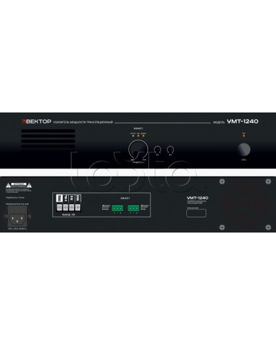 Усилитель мощности Вектор УМТ-1240 в Нижнем Тагиле Микшерные усилители Pintop.ru