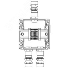 TBE-A-12-(6xCBC.2)-2xKA2MHK(A)-1xKA2MHK(C)1Ex e IIC Т5 Gb / Ex tb IIIC T95°C Db IP66 DKC (1201.121.22.121B)
