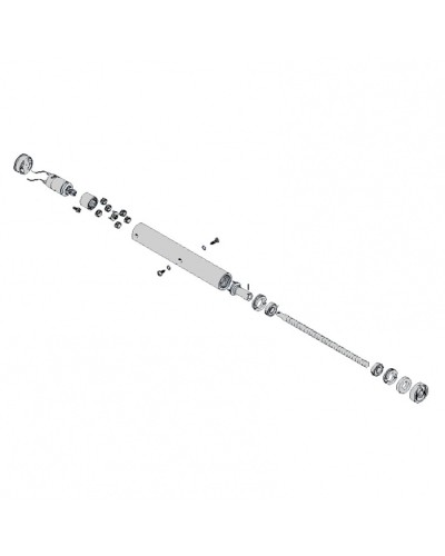 Моторедуктор в сборе UNIPARK Came 119RIU010 в Нижнем Тагиле Запчасти для шлагбаумов и автоматики Pintop.ru