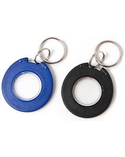 Брелок IronLogic IL-08MBT, 1K, с кольцом, синий с прозрачной серединой в Нижнем Тагиле Оптовые идентификаторы Pintop.ru