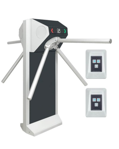 CARDDEX Комплект двухпроходной сетевой проходной STL-04NEC в Нижнем Тагиле Турникеты Pintop.ru