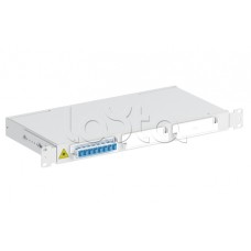 Кросс оптический ШКОС-Л -1U/2 -8 -SC ~8 -SC/SM ~8 -SC/UPC Связьстройдеталь 130308-00100