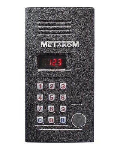 Блок вызова домофона Метаком MK2012-RFEVN в Нижнем Тагиле Блоки вызова многоабонентные Pintop.ru