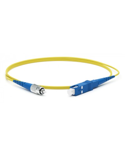 Патч-корд волоконно-оптический Hyperline FC-S2-9-LC/UR-SC/UR-H-50M-LSZH-YL в Нижнем Тагиле Патч-корды оптические Pintop.ru