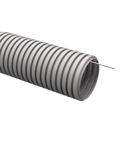 ELASTA Труба гофр. тяжелая ПВХ d=25мм с зондом (50м) IEK (EA-TG23-121-025-050-K41) в Нижнем Тагиле Труба гофрированная Pintop.ru