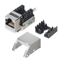 Вставка Cabeus KJ-RJ45-Cat.5E-SH-90