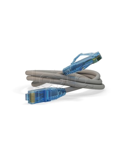 Патч-корд RJ45-RJ45, 4 пары, UTP, кат.6, LSZH (15м) Hyperline PC-LPM-UTP-RJ45-RJ45-C6-15M-LSZH-GY в Нижнем Тагиле Патчкорды (медные) Pintop.ru