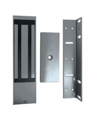 Замок электромагнитный влагозащищенный AccordTec ML-395-2 с датчиком Холла (Серый) в Нижнем Тагиле Электромагнитные замки Pintop.ru