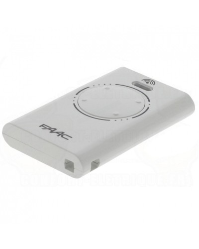 Брелок-передатчик 4-канальный Faac 787010 (белый) в Нижнем Тагиле Устройства радиоуправления для шлагбаумов и автоматики Pintop.ru