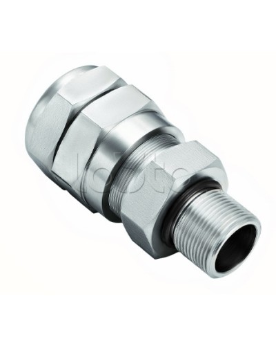 Кабельный ввод для бронированного кабеля с уплотнением внутренней оболочки кабеля резьбой G1/2, внешним диаметром кабеля D= 8-12мм и проходным диаметром кабеля d= 4-8 мм Спектрон КВБ-12/8-М-G1/2 в Нижнем Тагиле Аксессуары для кабель-канала Pintop.ru