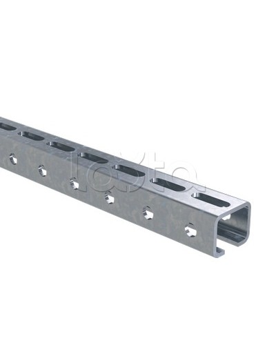 C-профиль 51х40х4 L1800 горячеоцинкованный DKC BPM5118HDZ в Нижнем Тагиле Аксессуары для стоек и шкафов Pintop.ru