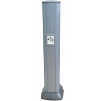 Колонна алюминевая 0,71 м, цвет темно-серебристый металлик DKC 09594