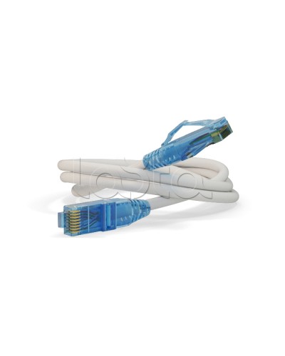 Патч-корд Hyperline PC-LPM-UTP-RJ45-RJ45-C6-3M-LSZH-WH в Нижнем Тагиле Патчкорды (медные) Pintop.ru