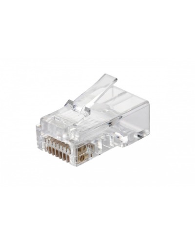 Вилка RJ45 Q-PLUG, категория 5e, UTP, для полевой установки, без цвета, упаковка 50 штук Eurolan 13A-U5-11WT в Нижнем Тагиле Коннекторы Pintop.ru