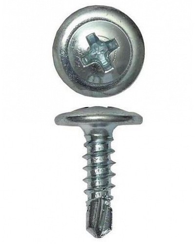 Саморез с пресс-шайбой 4.2x51 острый DKC CM275051 в Нижнем Тагиле Крепеж Pintop.ru