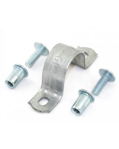 Комплекты для крепления ОКЛ с использованием винта, заклепки и скобы СМД 21-22 (100 шт) Промрукав (PR08.5032) в Нижнем Тагиле Держатели, клипсы, скобы Pintop.ru