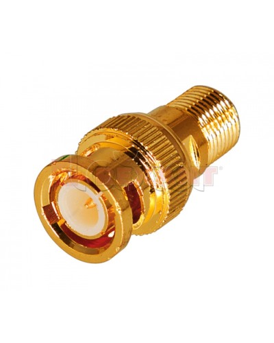 Переход гнездо F - штекер BNC GOLD (50шт/уп) PROCONNECT 05-3201-1 в Нижнем Тагиле Коннекторы Pintop.ru