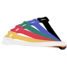 Хомут-липучка 180 мм, черный (20 шт.уп) LANMASTER LAN-VCM180-BK