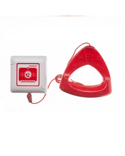 Кнопка со шнуром проводная аналоговая влагозащищенная Getcall GC-0423W1 в Нижнем Тагиле Переговорные устройства Pintop.ru