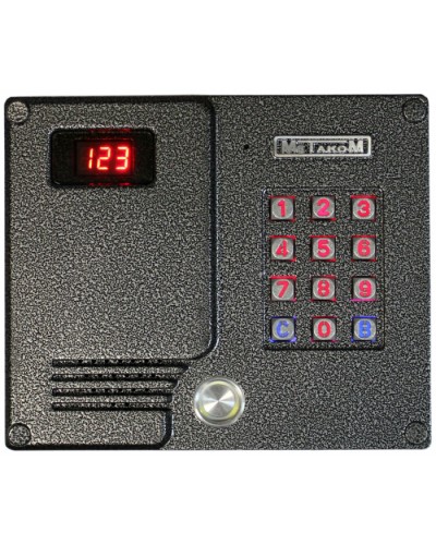 Блок вызова домофона Метаком MK2007-TM-EV в Нижнем Тагиле Блоки вызова многоабонентные Pintop.ru