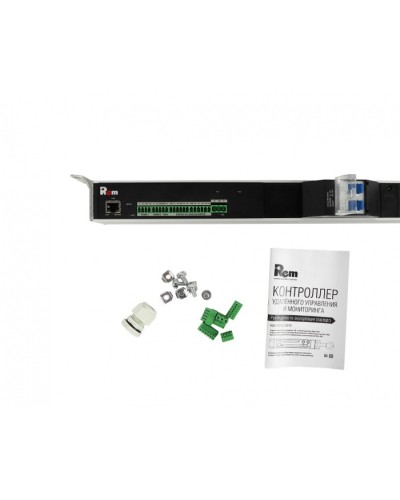 Блок силовых розеток с контроллером REM R-MC1-32-4x3C13-4x2C19-A-1820-K в Нижнем Тагиле Блоки розеток Pintop.ru