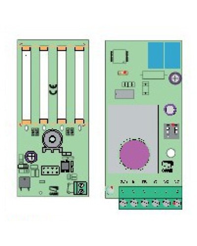 Плата TX DIW01 DBC01 Came 119RIR253 в Нижнем Тагиле Запчасти для шлагбаумов и автоматики Pintop.ru