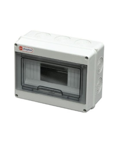 Шкаф настенный, 12-13 модулей, IP65 Экопласт 46412 в Нижнем Тагиле Боксы для автоматов Pintop.ru