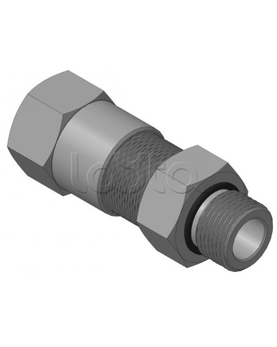 Кабельный ввод для бронированного кабеля с уплотнением внутренней оболочки кабеля резьбой G1/2, внешним диаметром кабеля Dm=14-18 мм и проходным диаметром кабеля d=8-12 мм Спектрон КВБ-18/12-Н-G1/2 в Нижнем Тагиле Аксессуары для кабель-канала Pintop.ru