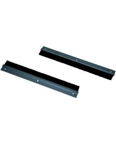 Ввод щеточный 19, 1U для настенных, напольных шкафов (черный) TLK-BRSH-1U-BK в Нижнем Тагиле Аксессуары для стоек и шкафов Pintop.ru