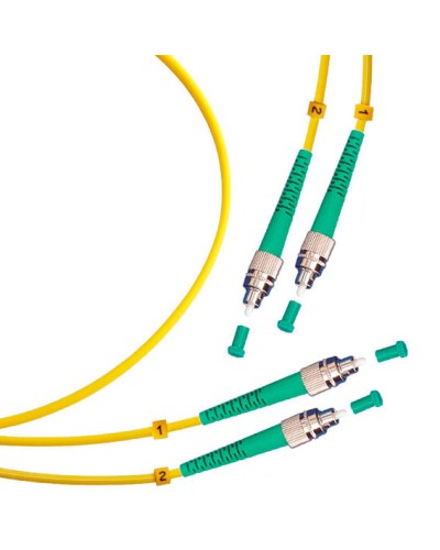 Шнур оптический duplex FC/APC-FC/APC 9/125 sm 25м LSZH Cabeus FOP(d)-9-FC/APC-FC/APC-25m в Нижнем Тагиле Патч-корды оптические Pintop.ru