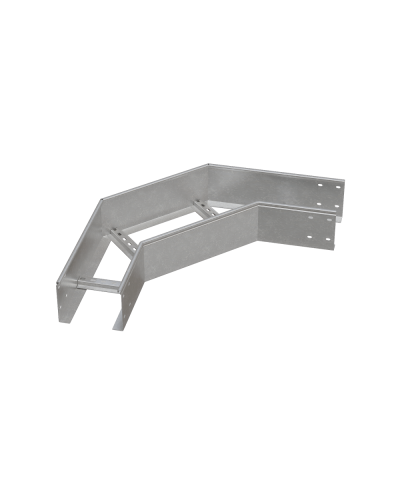 Угол лестничный горизонтальный 90 гр. 150х200х1,5 мм N КМ-профиль (LGL90-150-200-1.5 N) в Нижнем Тагиле Аксессуары для лотков Pintop.ru