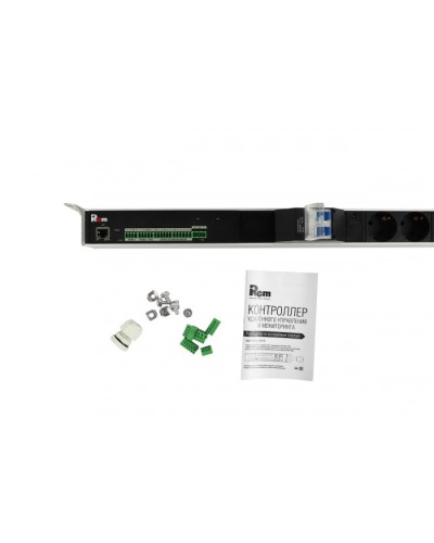 Блок силовых розеток с контроллером REM R-MC1-32-6x2S-A-1420-K в Нижнем Тагиле Блоки розеток Pintop.ru