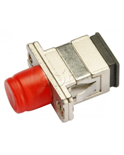 Соединитель проходной SC-FC, MM(для многомодового кабеля), simplex Cabeus SC-FC-MM в Нижнем Тагиле Проходные адаптеры и розетки оптические Pintop.ru