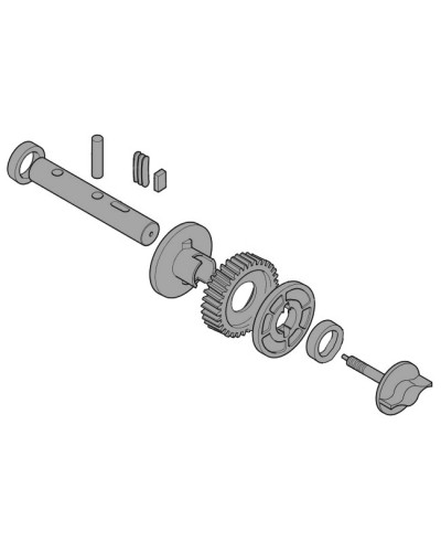 Выходной вал BX-P Came 119RIBX028 в Нижнем Тагиле Запчасти для шлагбаумов и автоматики Pintop.ru