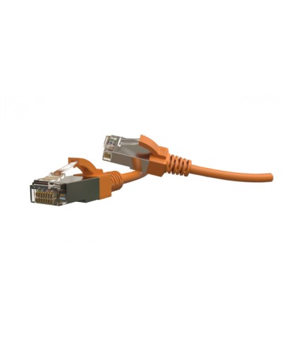Патч-корд S/FTP Hyperline (PC-LPT-SFTP-RJ45-RJ45-C6-5M-LSZH-OR) в Нижнем Тагиле Патчкорды (медные) Pintop.ru