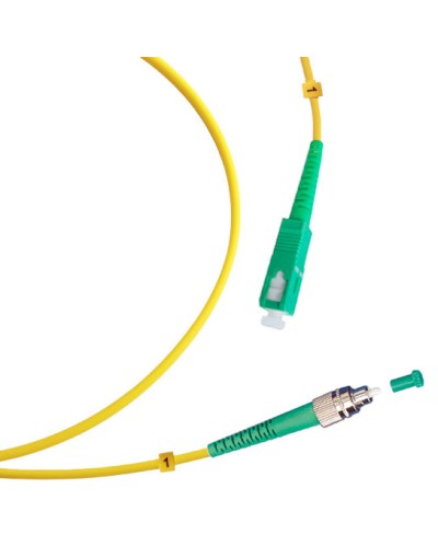 Шнур оптический simplex FC/APC-SC/APC 9/125 sm 25м LSZH Cabeus FOP(s)-9-FC/APC-SC/APC-25m в Нижнем Тагиле Патч-корды оптические Pintop.ru