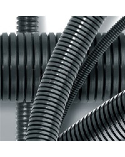 Труба гофрированная DN17мм, ПВ-2, д. вн. 16,8 мм, д. нар. 21,2 мм, полиамид 6 DKC (PA601721F2) в Нижнем Тагиле Труба гофрированная Pintop.ru