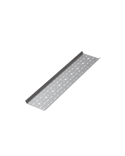 Дно лестничного лотка перфорированное 100х1,0 L2000 мм HD85 КМ-профиль (DLLP100-1.0-2000 HD85) в Нижнем Тагиле Кабельные лотки Pintop.ru