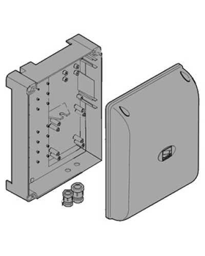 Корпус блока управления G2080 G2081 Came 119RIR238 в Нижнем Тагиле Запчасти для шлагбаумов и автоматики Pintop.ru